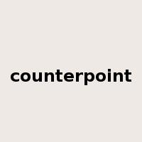 counterpoint是什么意思