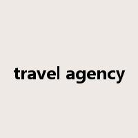 travel agency是什么意思