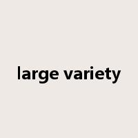 large variety是什么意思