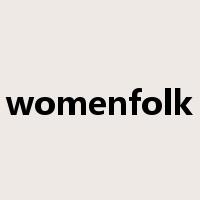 womenfolk是什么意思