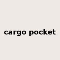cargo pocket是什么意思
