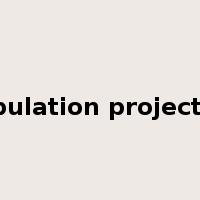 population projection是什么意思