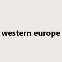 western europe是什么意思