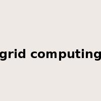 grid computing是什么意思