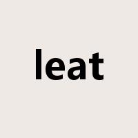 leat是什么意思