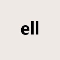 ell是什么意思