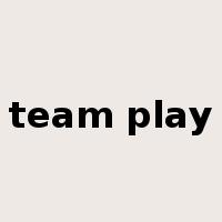 team play是什么意思
