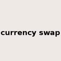 currency swap是什么意思