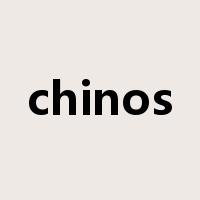 chinos是什么意思