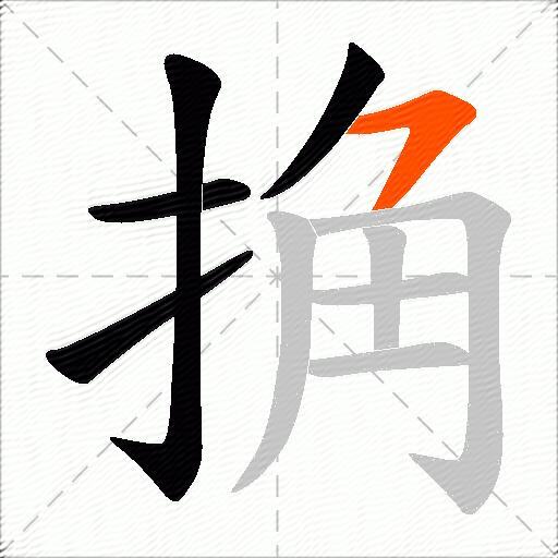 捔