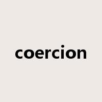 coercion是什么意思