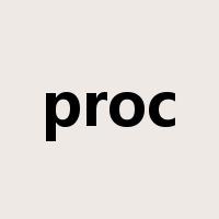 proc是什么意思