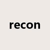 recon是什么意思