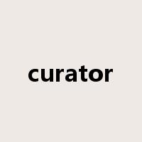 curator是什么意思