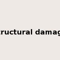 structural damage是什么意思