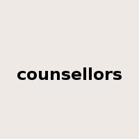 counsellors是什么意思
