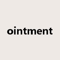 ointment是什么意思