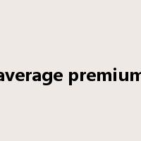 average premium是什么意思