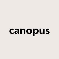 canopus是什么意思