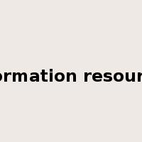 information resources是什么意思