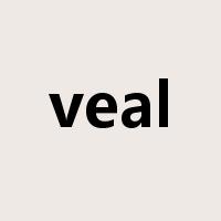veal是什么意思