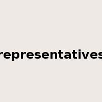 representatives是什么意思