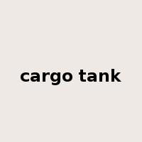 cargo tank是什么意思