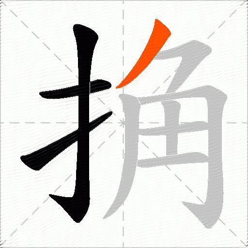 捔