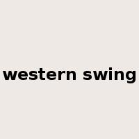 western swing是什么意思