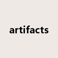 artifacts是什么意思