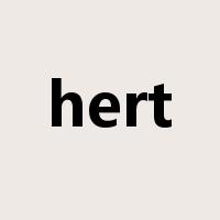 hert是什么意思