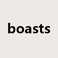 boasts是什么意思