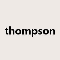 thompson是什么意思