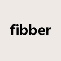 fibber是什么意思