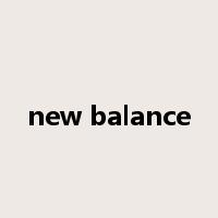 new balance是什么意思