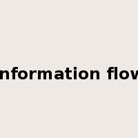 information flow是什么意思