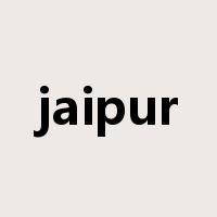 jaipur是什么意思