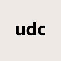 udc是什么意思