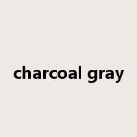 charcoal gray是什么意思