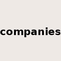 companies是什么意思