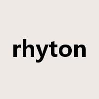 rhyton是什么意思