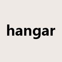 hangar是什么意思