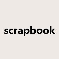 scrapbook是什么意思