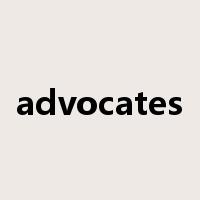 advocates是什么意思