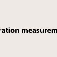 vibration measurement是什么意思