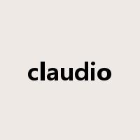 claudio是什么意思