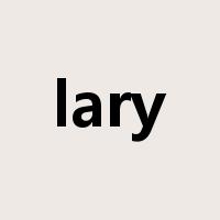 lary是什么意思