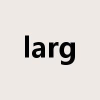 larg是什么意思