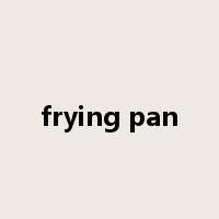frying pan是什么意思