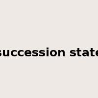 succession state是什么意思